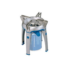 Campingaz Hornillo de Gas Camping Modelo Bivouac 203044 - 1 Zona, 950 g, Azul/Plata, Combustible Líquido