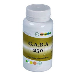 ALFA HERBAL Gaba 250Mg 120 Cápsulas Suplemento para el normal funcionamiento del cerebro