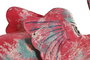DKD Home Decor Decoración Metal Elefante Surtido Fucsia y Azul 40x12x40 cm