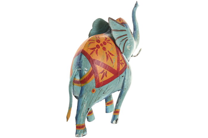 DKD Home Decor Decoración Metal Elefante Surtido Fucsia y Azul 40x12x40 cm DKD Home Decor Decoración Metal Elefante Surtido Fucsia y Azul 40x12x40 cm