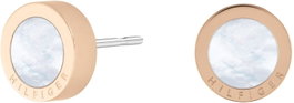 Tommy Hilfiger Pendientes de Acero Inoxidable Gris