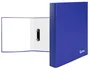 Liderpapel Carpeta de 2 anillas 25mm Azul Folio