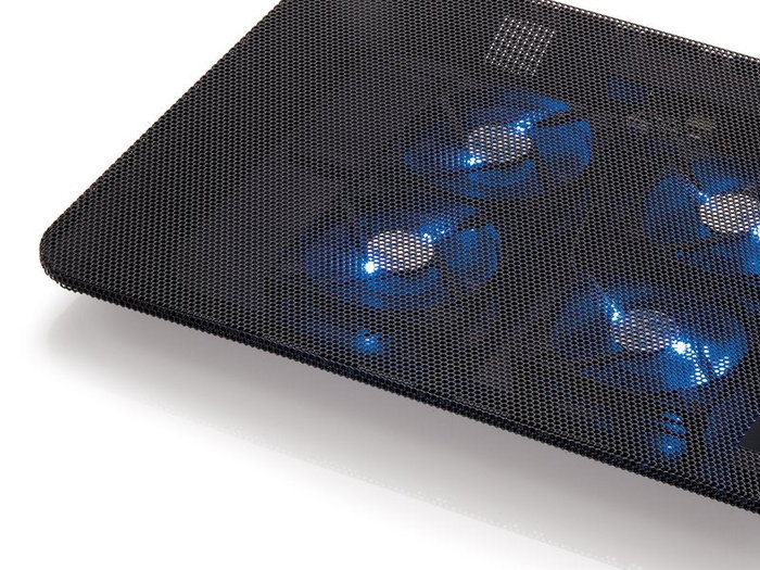 Conceptronic CNBCOOLPADL4F Base de refrigeración para portátiles con 4 ventiladores, Negro Conceptronic CNBCOOLPADL4F Base de refrigeración para portátiles con 4 ventiladores, Negro