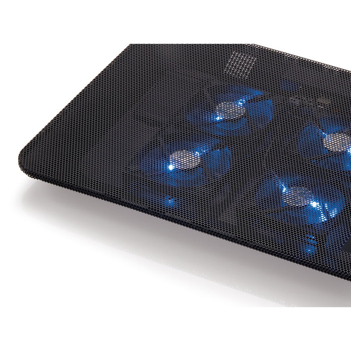 Conceptronic CNBCOOLPADL4F Base de refrigeración para portátiles de 15.6 pulgadas, 4 ventiladores, Negro Conceptronic CNBCOOLPADL4F Base de refrigeración para portátiles de 15.6 pulgadas, 4 ventiladores, Negro