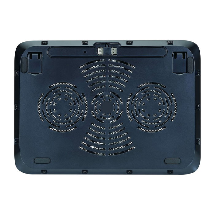 Conceptronic CNBCOOLPADL4F Base de refrigeración para portátiles de 15.6 pulgadas, 4 ventiladores, Negro Conceptronic CNBCOOLPADL4F Base de refrigeración para portátiles de 15.6 pulgadas, 4 ventiladores, Negro