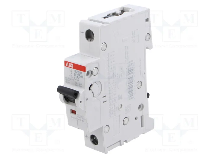 ABB S200M UC Interruptor magnetotérmico 25A 1 polo ABB S200M UC Interruptor magnetotérmico 25A 1 polo