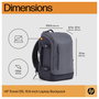 HP Mochila Travel 25L para portátil de 15,6 pulgadas, Gris hierro