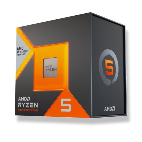 AMD Procesador Ryzen 5 7500X3D Socket AM5 96 MB L3 Caja 100-100001904WOF AMD Procesador Ryzen 5 7500X3D Socket AM5 96 MB L3 Caja 100-100001904WOF