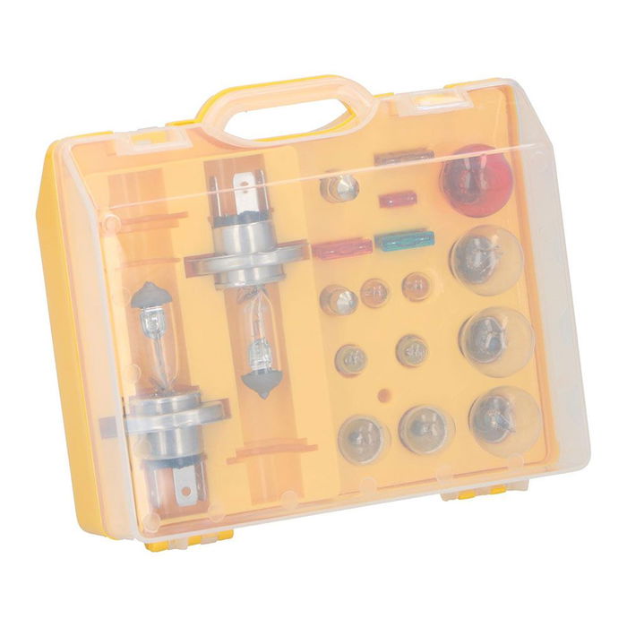 Dunlop 18 piezas H4 12V/60/55W Conjunto de bombillas para coche Dunlop 18 piezas H4 12V/60/55W Conjunto de bombillas para coche