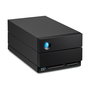 LaCie 2big Dock V2 60TB - Disco Duro de Escritorio Thunderbolt 3 y USB-C, DisplayPort 1.4, Color Negro, 118 x 93.3 x 217 mm, 3.86 kg