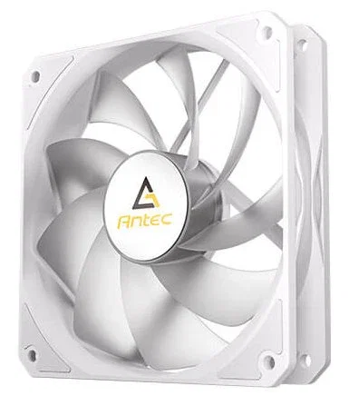Antec P12R Ventilador para PC 120mm Negro A-RGB, Cojinete Hidráulico, 1500 RPM, 61.46 CFM, 1.07 mmH2O, 3-pin ARGB & 4-pin PWM