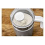 ZWILLING Enfinigy Milchschumer Calentador y Espumador de Leche Automático 400 ml, Acero Inoxidable, Plata, 600 W