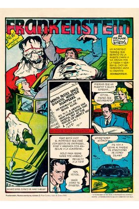 Frankenstein de Dick Briefer (Biblioteca de Comics de Terror de Los Años 50 Volumen 2)