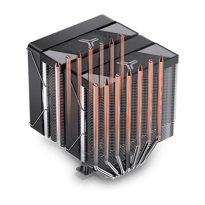 Jonsbo CR-3000 CPU-Kühler Dual Tower ARGB 2x 120 mm negro