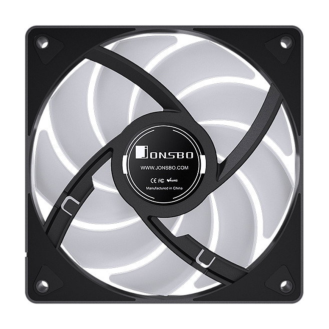 Jonsbo CR-3000 CPU-Kühler Dual Tower ARGB 2x 120 mm negro
