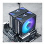 Jonsbo CR-3000 CPU-Kühler Dual Tower ARGB 2x 120 mm negro