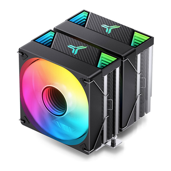 Jonsbo CR-3000 CPU-Kühler Dual Tower ARGB 2x 120 mm negro