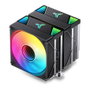 Jonsbo CR-3000 CPU-Kühler Dual Tower ARGB 2x 120 mm negro