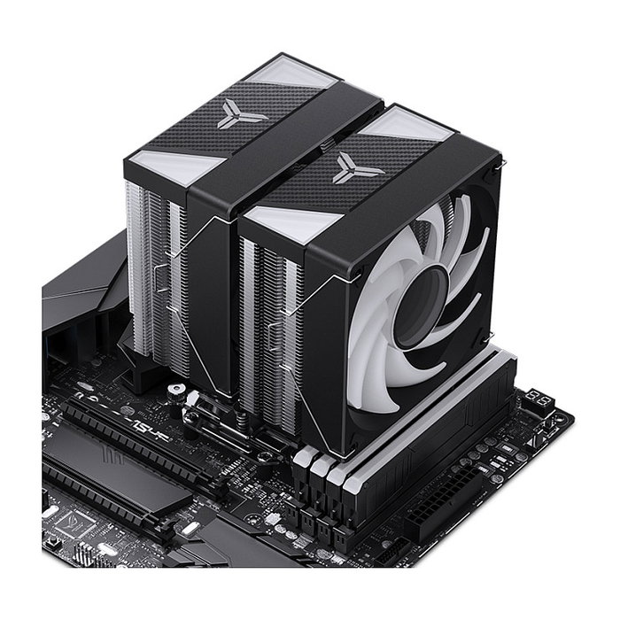 Jonsbo CR-3000 CPU-Kühler Dual Tower ARGB 2x 120 mm negro