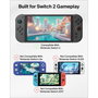 Belkin Protector de pantalla Antirreflejante de Vidrio Templado para Nintendo Switch 2 ENA004HQ