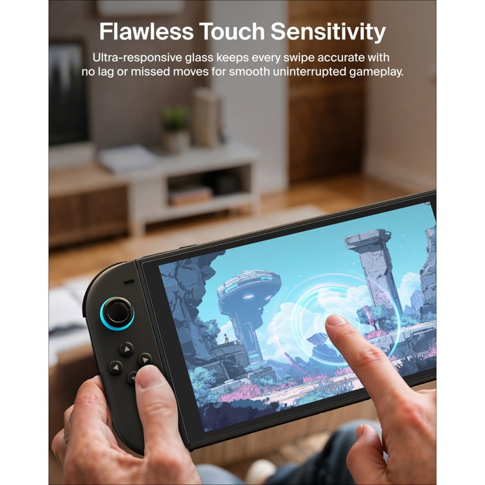 Belkin Protector de pantalla Antirreflejante de Vidrio Templado para Nintendo Switch 2 ENA004HQ