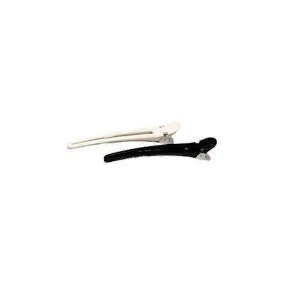Bifull Pinza Pato Metal Blanca/Negra 12 Uds