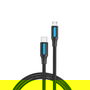 Vention Cable USB 2.0 Tipo-C Macho - MicroUSB Macho COVBF 480Mbps 1m Negro