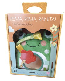 EDEBE ¡Rema, rema, ranita! Libro interactivo para bebés