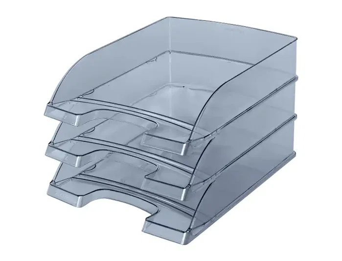 Leitz Bandeja sobremesa plástico Leitz Plus Standard color cristal 255x357x70 mm