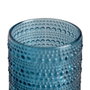 Ixia Vaso Azul Cristal Decoración 260ml