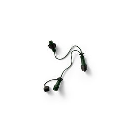 Lumineo Conector en forma de T Verde 40 cm para Exterior