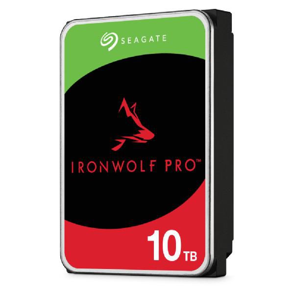 Seagate IronWolf Pro 10 TB HDD NAS - SATA 6 Gb/s 7200 RPM 256 MB Caché 3.5" - Disco Duro Interno (ST10000NE0004)