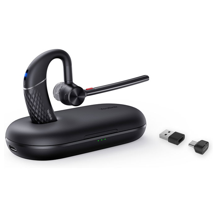Yealink BH71 Pro Auriculares Bluetooth Inalámbrico USB-C/A Negro para Oficina/Centro de Llamadas