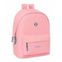 Safta Mochila Doble Para Portátil 15,6'' con USB El Pulpo Rosa