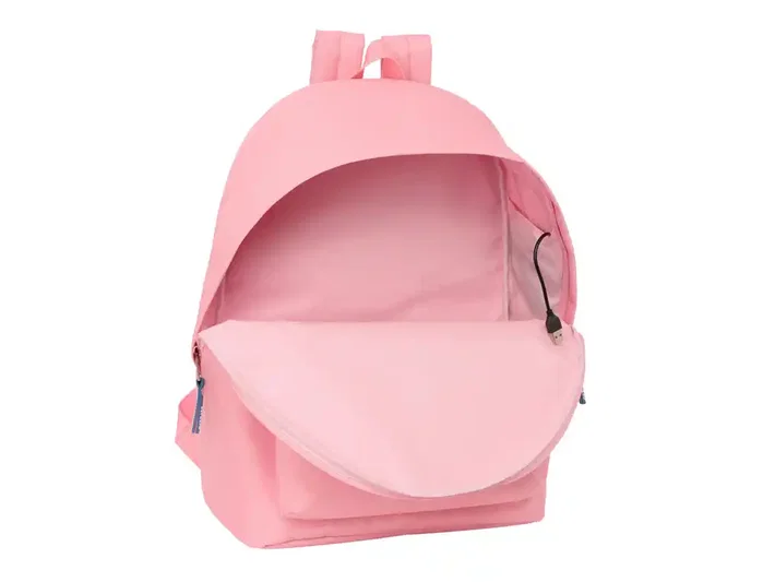 Safta Mochila Doble Para Portátil 15,6'' con USB El Pulpo Rosa Safta Mochila Doble Para Portátil 15,6'' con USB El Pulpo Rosa