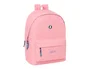 Safta Mochila Doble Para Portátil 15,6'' con USB El Pulpo Rosa