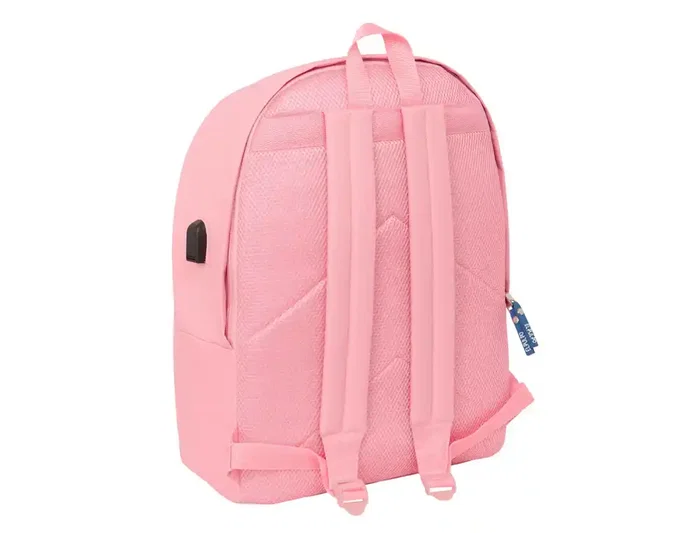 Safta Mochila Doble Para Portátil 15,6'' con USB El Pulpo Rosa Safta Mochila Doble Para Portátil 15,6'' con USB El Pulpo Rosa