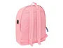 Safta Mochila Doble Para Portátil 15,6'' con USB El Pulpo Rosa