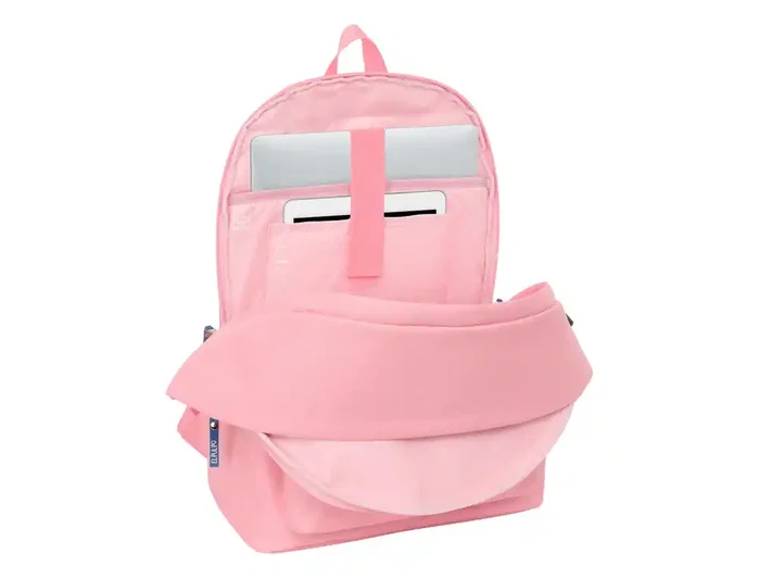 Safta Mochila Doble Para Portátil 15,6'' con USB El Pulpo Rosa Safta Mochila Doble Para Portátil 15,6'' con USB El Pulpo Rosa