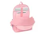 Safta Mochila Doble Para Portátil 15,6'' con USB El Pulpo Rosa