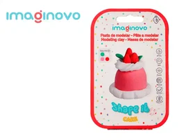 Imaginovo Pasta para modelar set de colores surtidos con instrucciones tarta de fresa