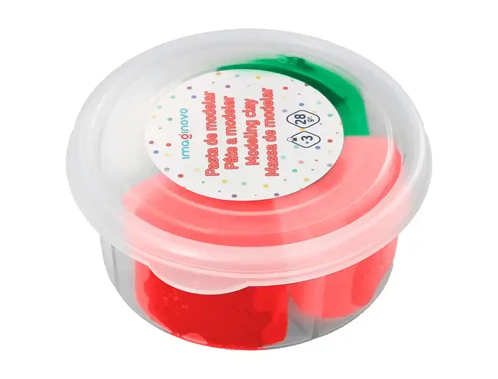 Imaginovo Pasta para modelar set de colores surtidos con instrucciones tarta de fresa