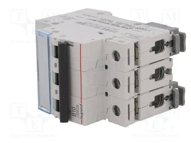 LEGRAND Interruptor magnetotérmico S300 TX 3 polos 10A Característica B