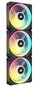 Corsair iCUE LINK QX120 RGB Kit de 3 Ventiladores de 120 mm