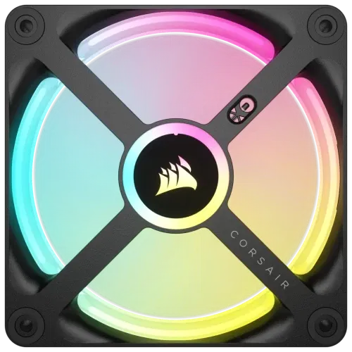 Corsair QX120 RGB Kit de Ventilador iCUE LINK PWM 120 mm Negro CO-9051002-WW