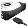 Corsair iCUE LINK QX120 RGB Kit de 3 Ventiladores de 120 mm Negro