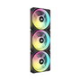 Corsair iCUE LINK QX120 RGB 120 mm Negro (3 piezas)