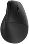 HP 920 Ergo Vertical Ratón vertical inalámbrico Bluetooth y 2.4 GHz, 4000 DPI, para oficina, negro