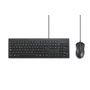 Kensington KM100 EQ Kit de teclado y ratón USB, Español, Negro