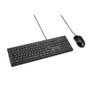 Kensington KM100 EQ Kit de teclado y ratón USB, Español, Negro